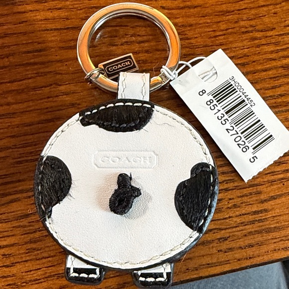 Coach Cow Keychain - Picture 2 of 2